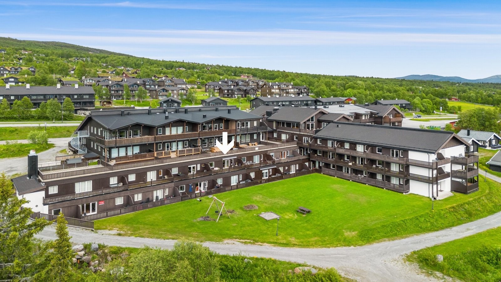 Flott beliggenhet med fin utsikt Galleribilde