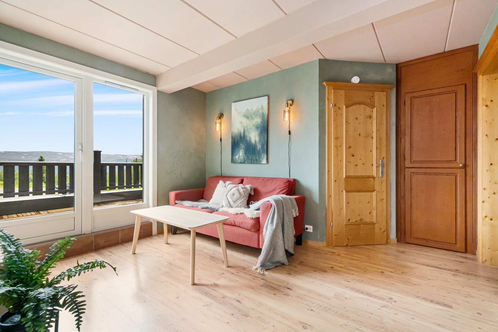 Leiligheten ligger i Fjellparken på Beitostølen - Ta kontakt med megler for å avtale ditt visningstidspunkt Galleribilde