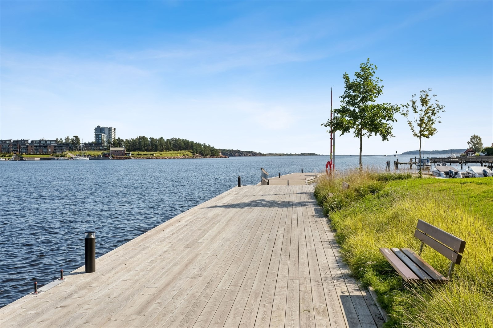 Fantastiske fellesområder med stort bryggeanlegg for området Galleribilde