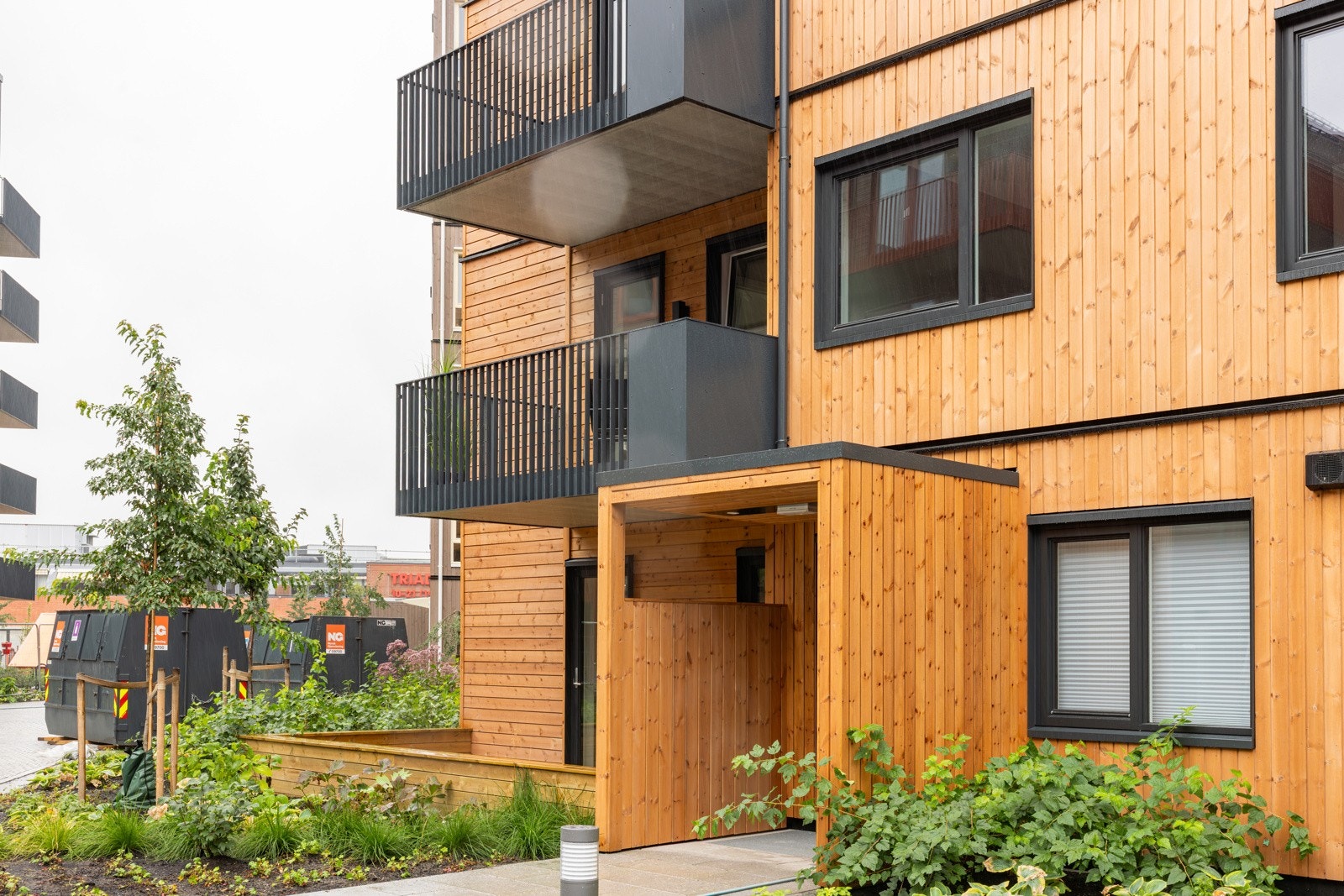 Leiligheten ligger fint til på Lørenskog. Galleribilde