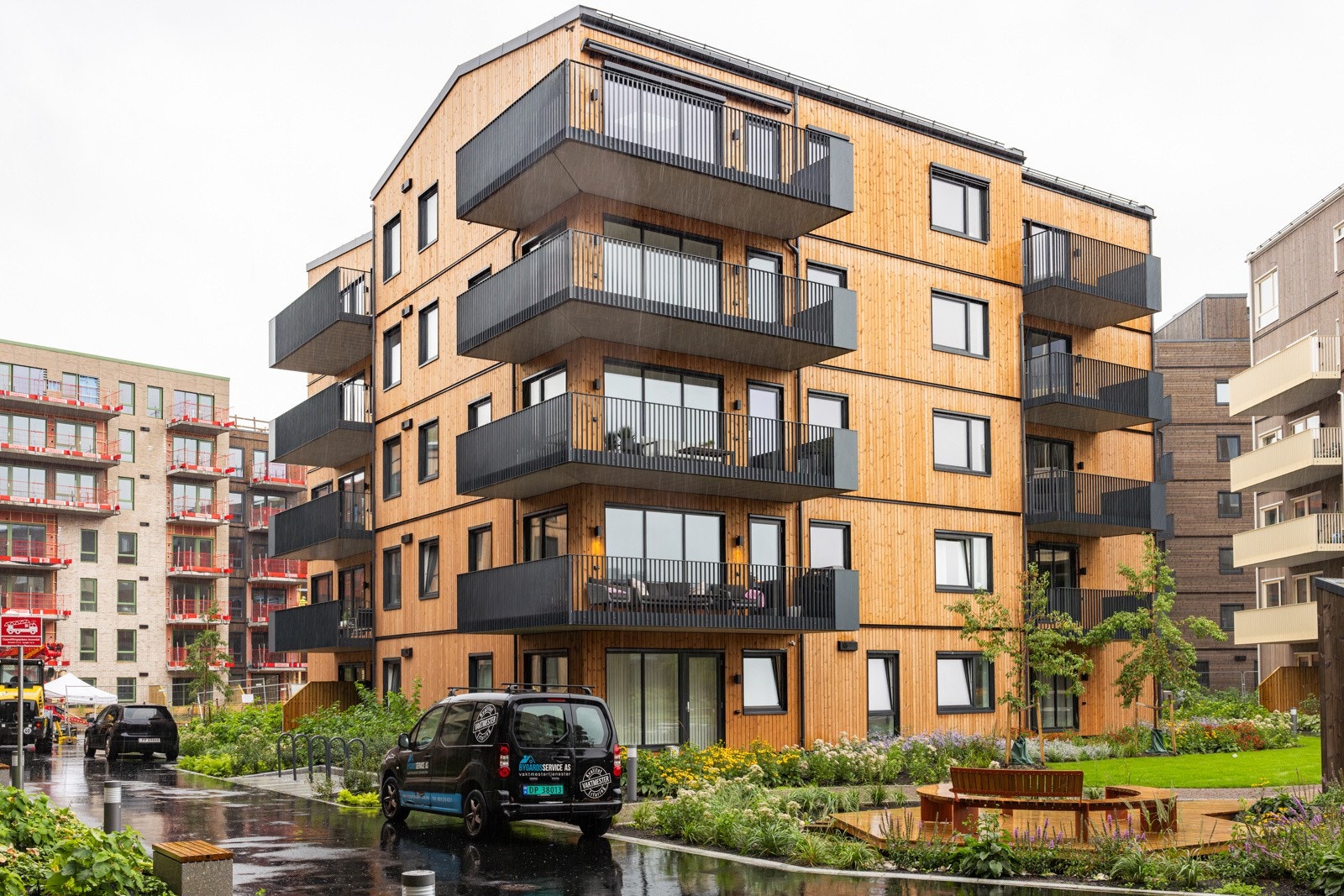 Herfra e det gangavstand til kollektive tilbud, butikker og kjøpesentere. Galleribilde