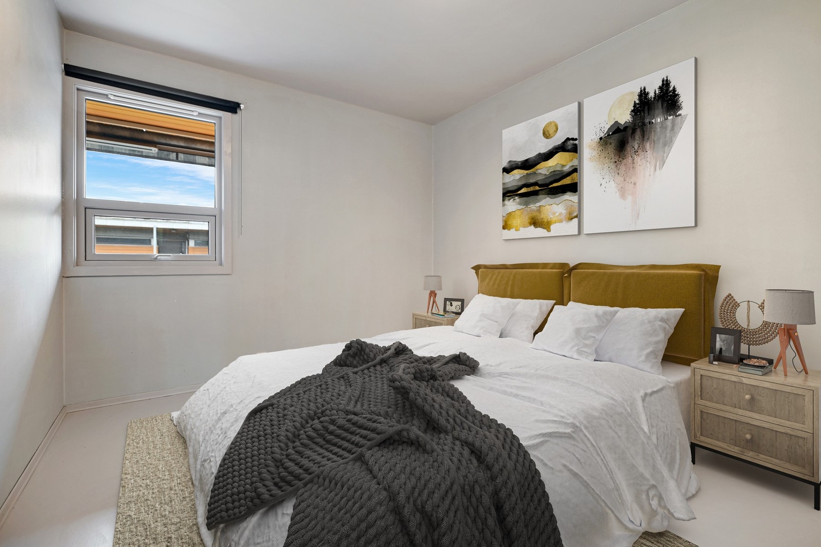 Hovedsoverom.
Bilde er digital stylet. Galleribilde