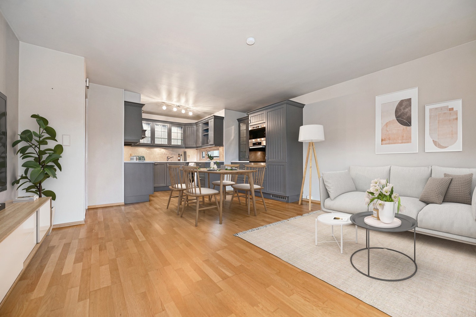 Stue.
Bilde er digital stylet. Galleribilde