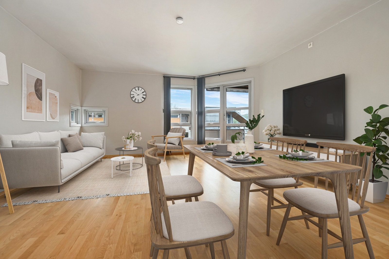 Stue.
Bilde er digital stylet. Galleribilde