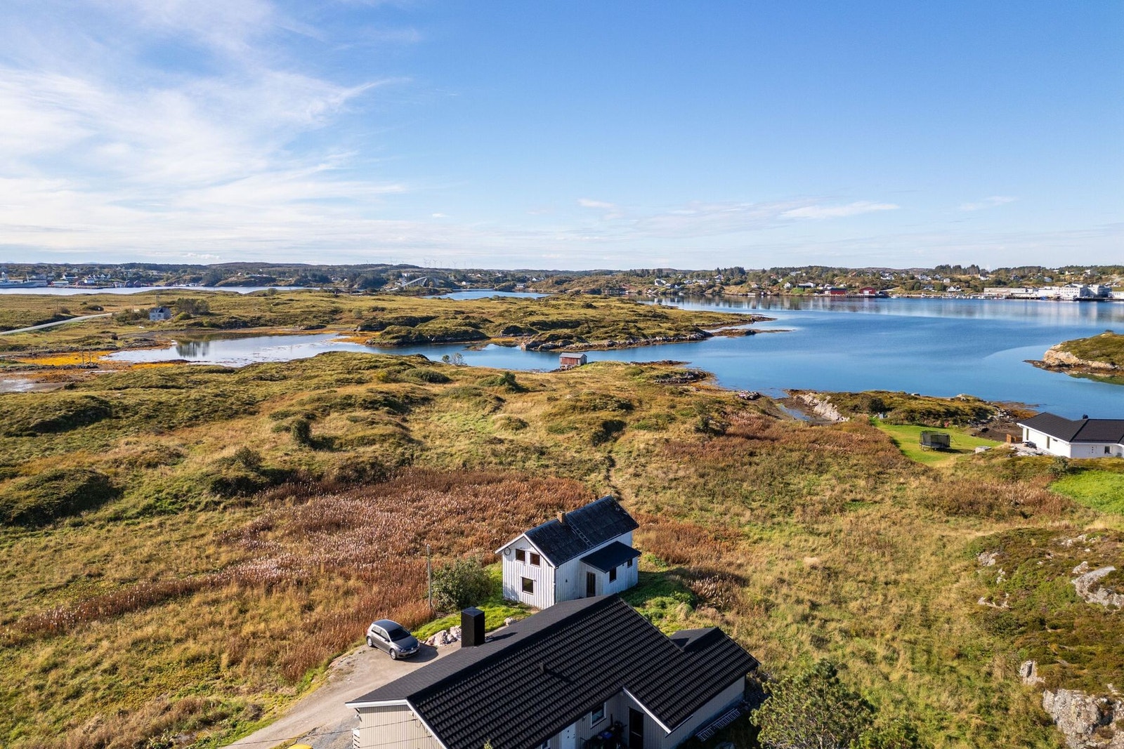 Flott utsikt og gode solforhold Galleribilde