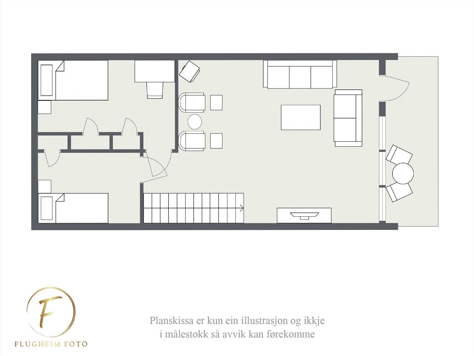 Planteikning - 2. Etasje Galleribilde