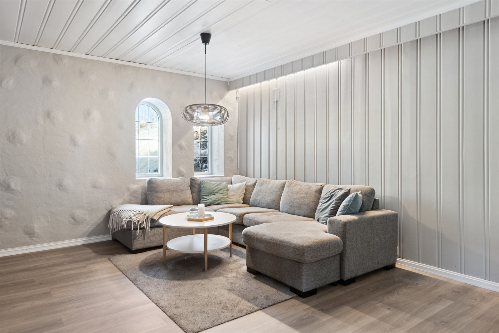 Denne stuen er også malt i lune farger! Galleribilde