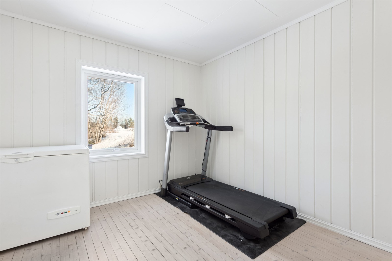 Soverom som i dag er benyttet som blant annet treningsrom. Galleribilde