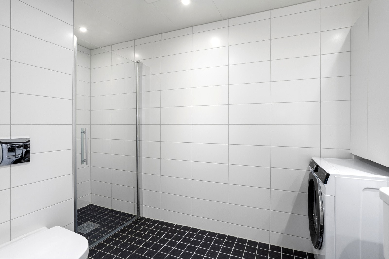 Badet har balansert ventilasjon. Galleribilde