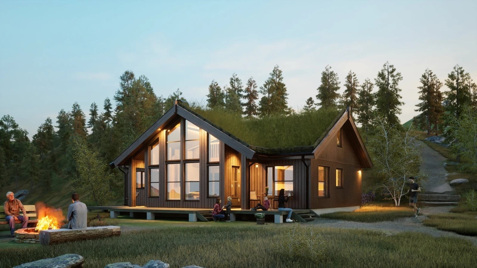 Prosjektert Solheim 110 på Kjoslia Galleribilde