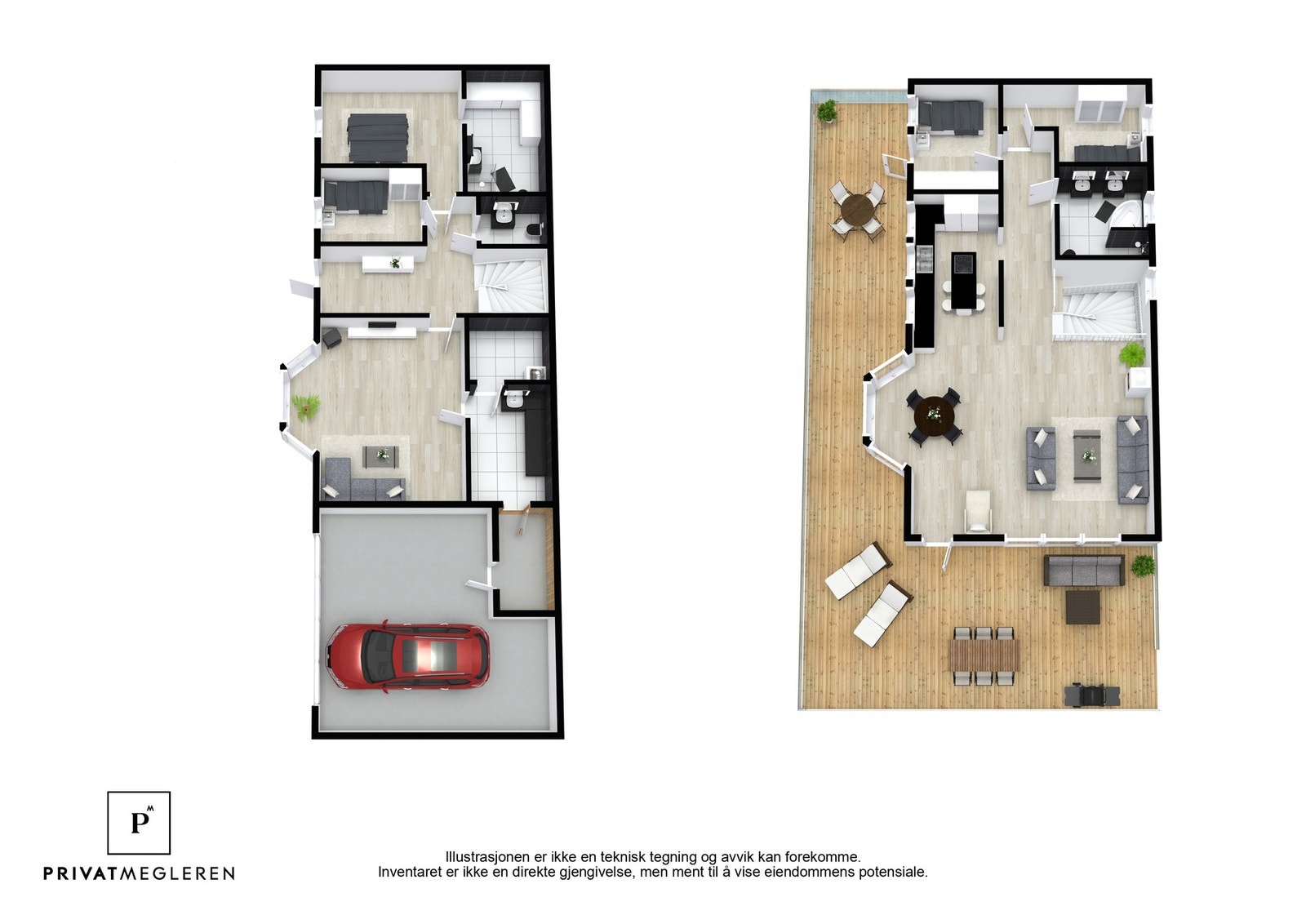 Plantegning. Galleribilde