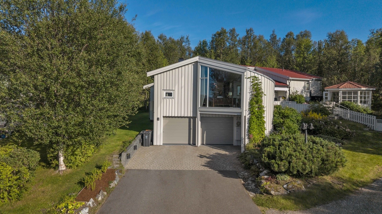 Boligen er tegnet av arkitekt John Kristoffersen Galleribilde