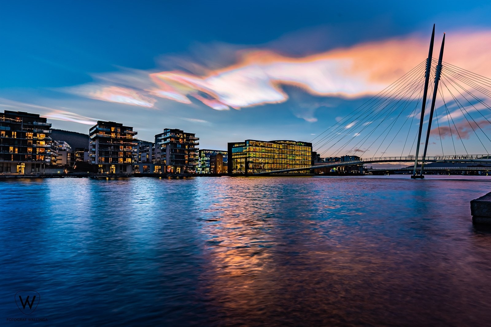 Kveldsstemning Ypsilon Galleribilde