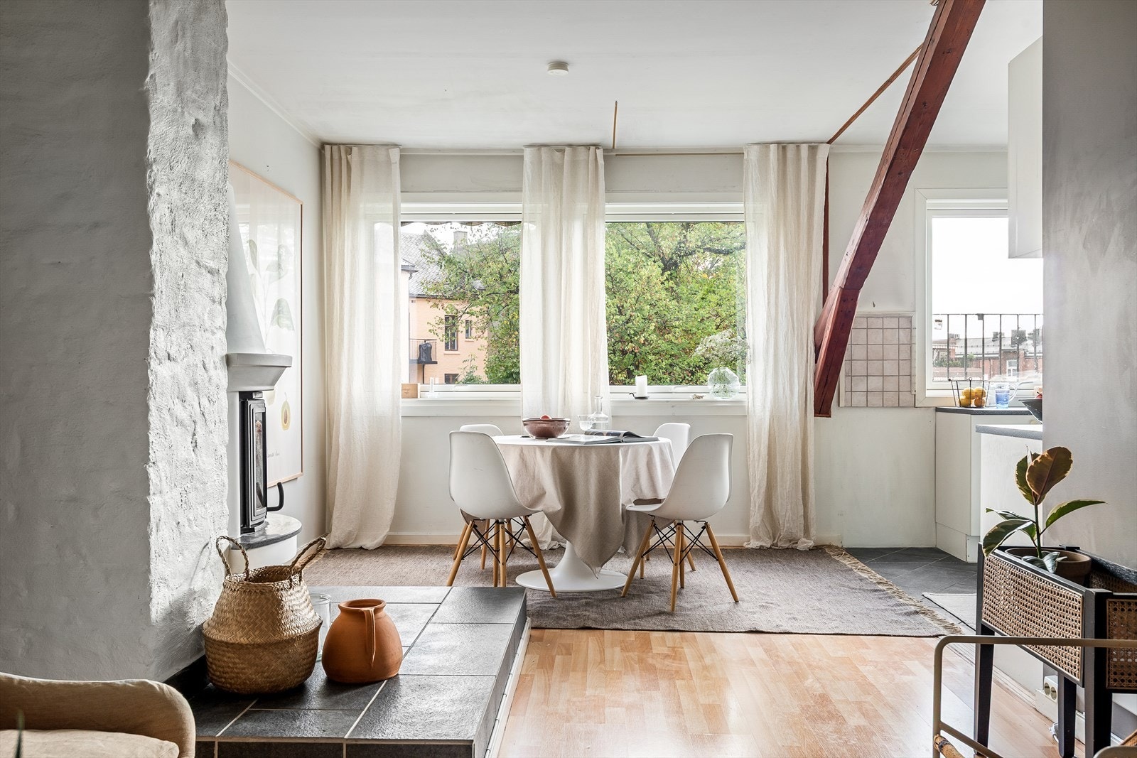 En 3-roms loftsleilighet med stort potensiale. Galleribilde