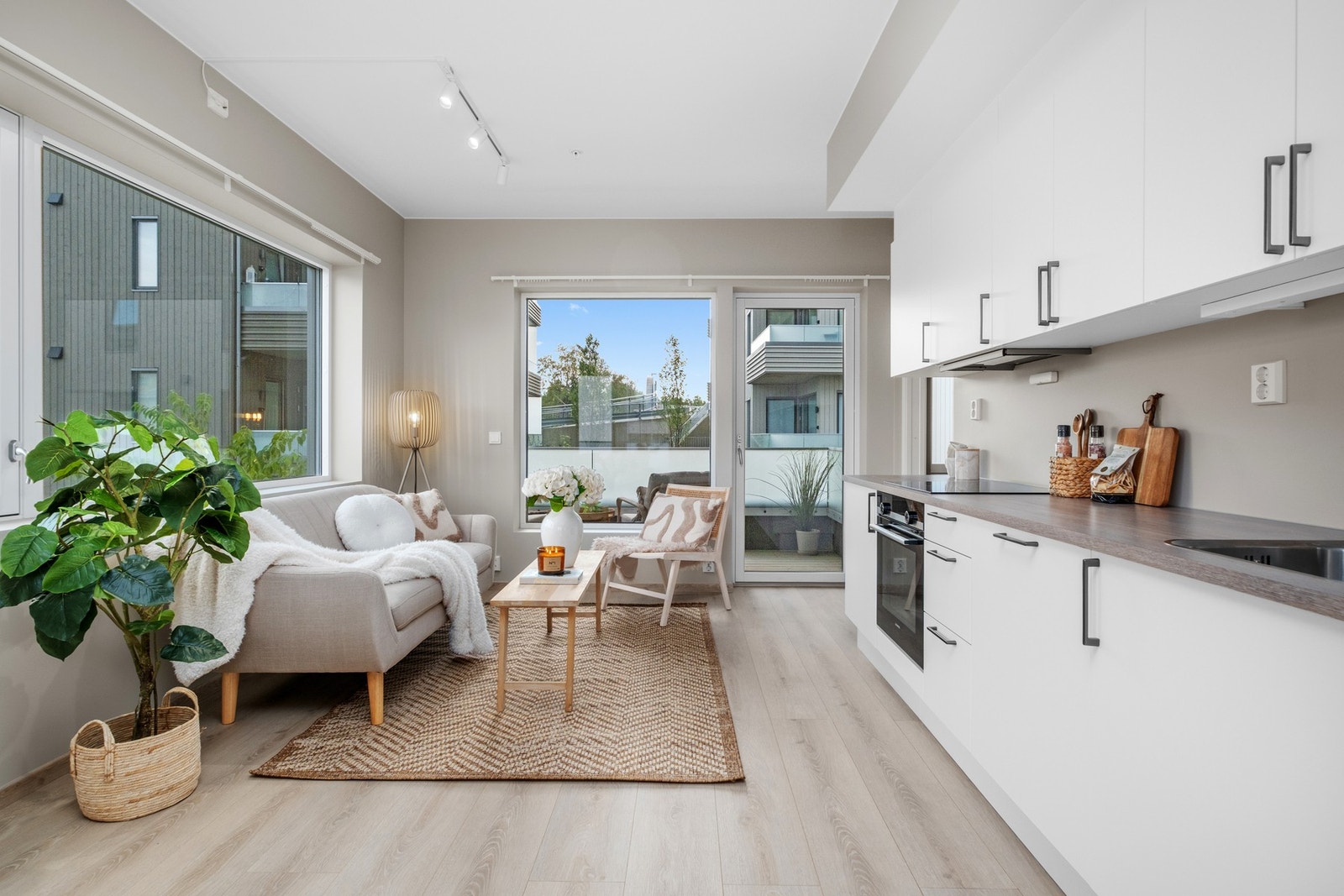 Leiligheten har fått tilstandsgrad 0 og 1 på alle punkter. Galleribilde