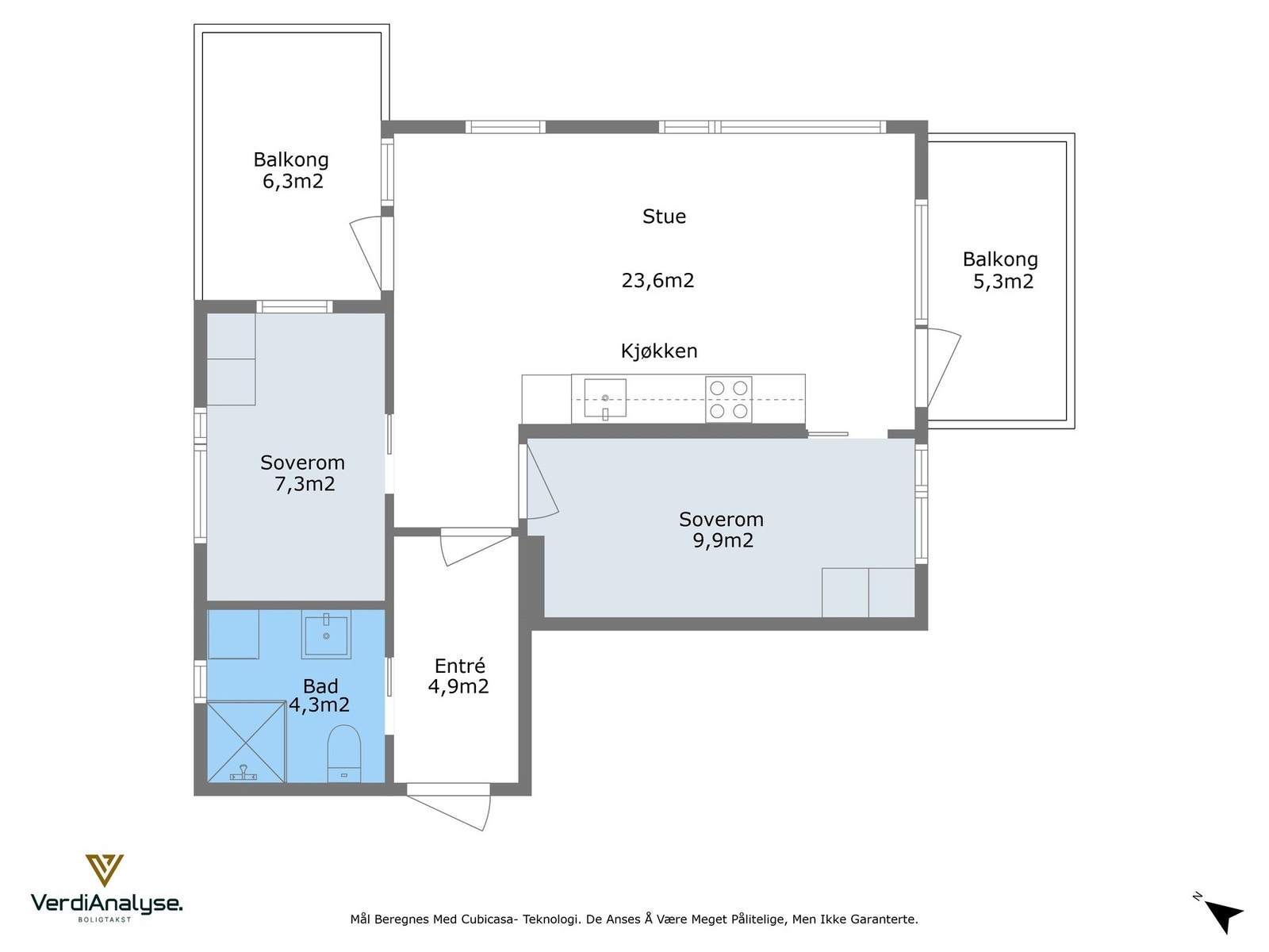 Planskisse. Galleribilde