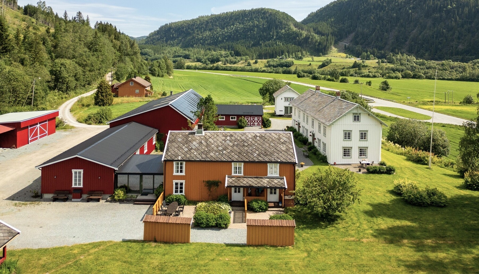 Austkil er de siste 30 år drevet som gjestegård. Galleribilde