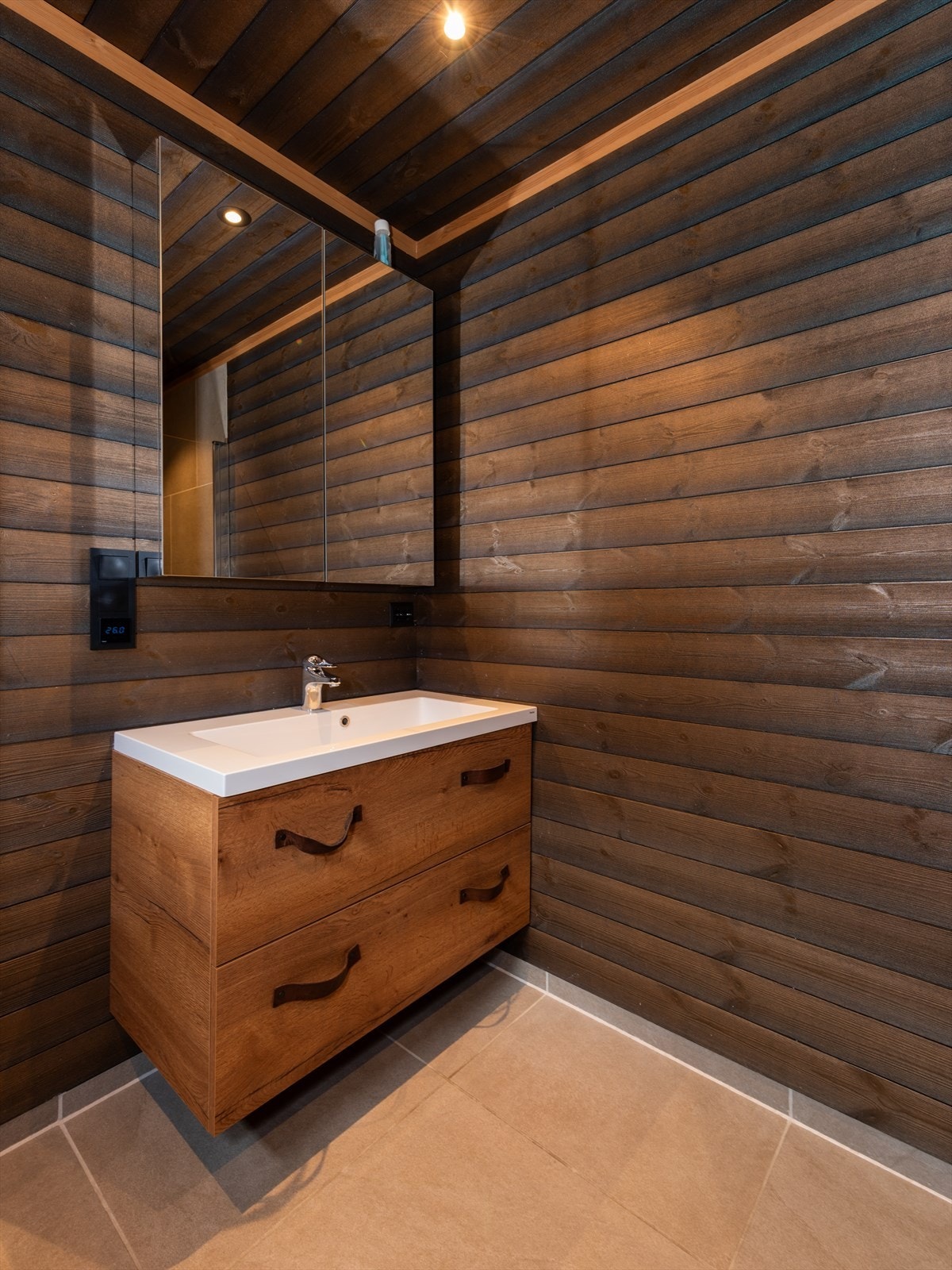 Bad har mekanisk avtrekk. Galleribilde