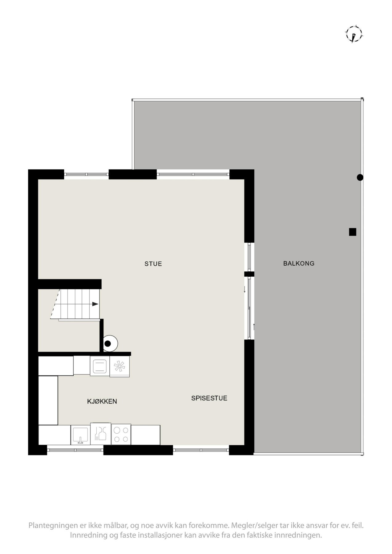 Plantegning 2. etasje. Galleribilde