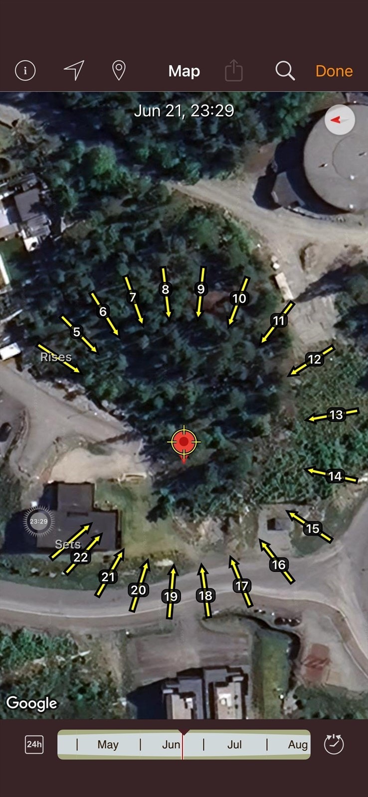 Solkart. Her er det sol fra morgen til kveld. Tomten er vendt mot den flotte utsikten med nydelig solnedgang. Galleribilde