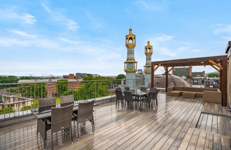 Felles Takterrasse Galleribilde