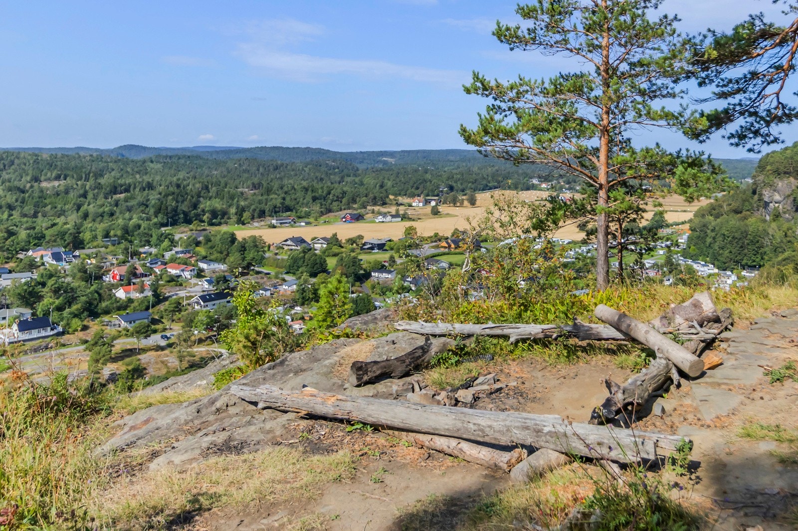 Utsikten fra Rognsåsen Galleribilde