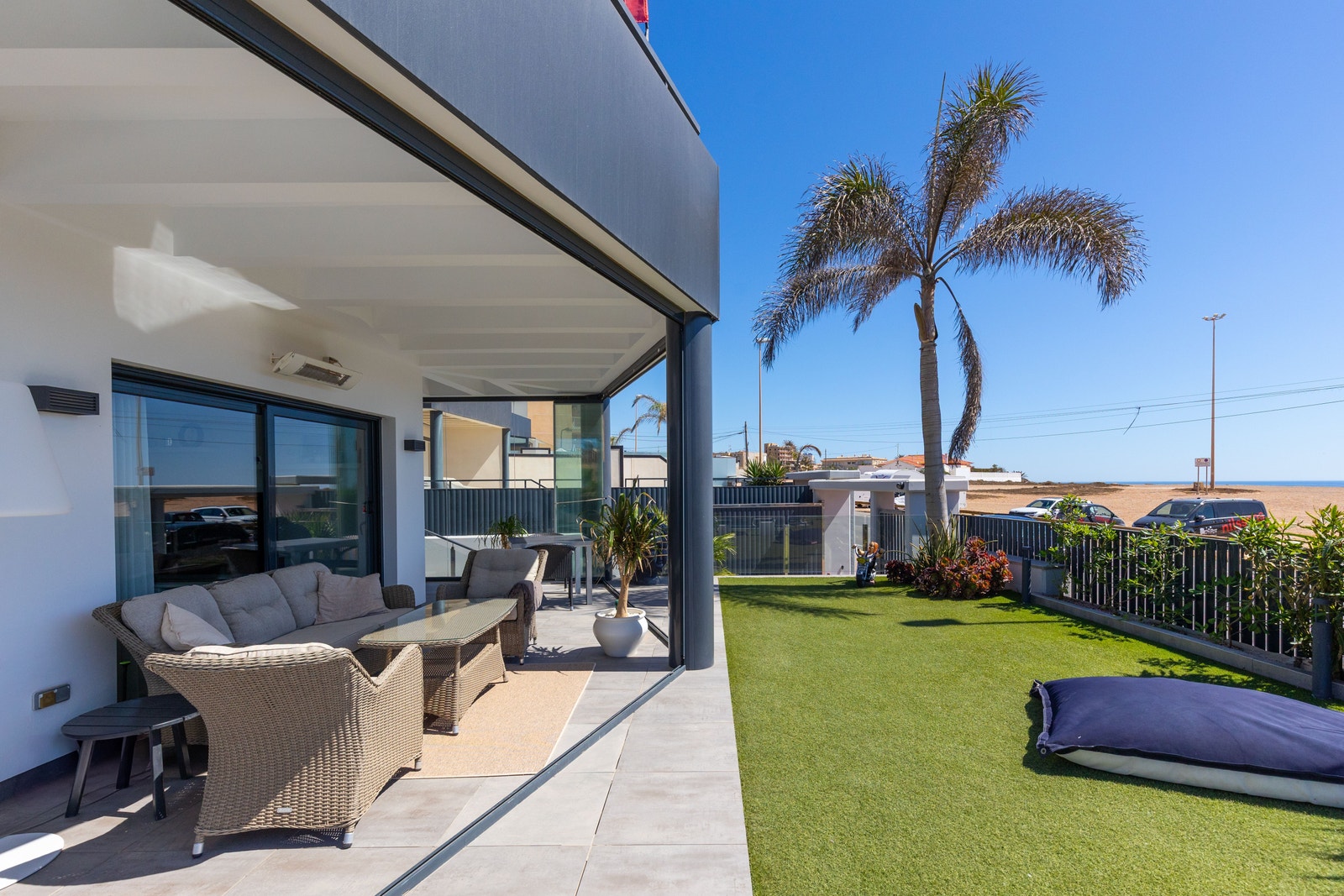 Overbygget terrasse Galleribilde