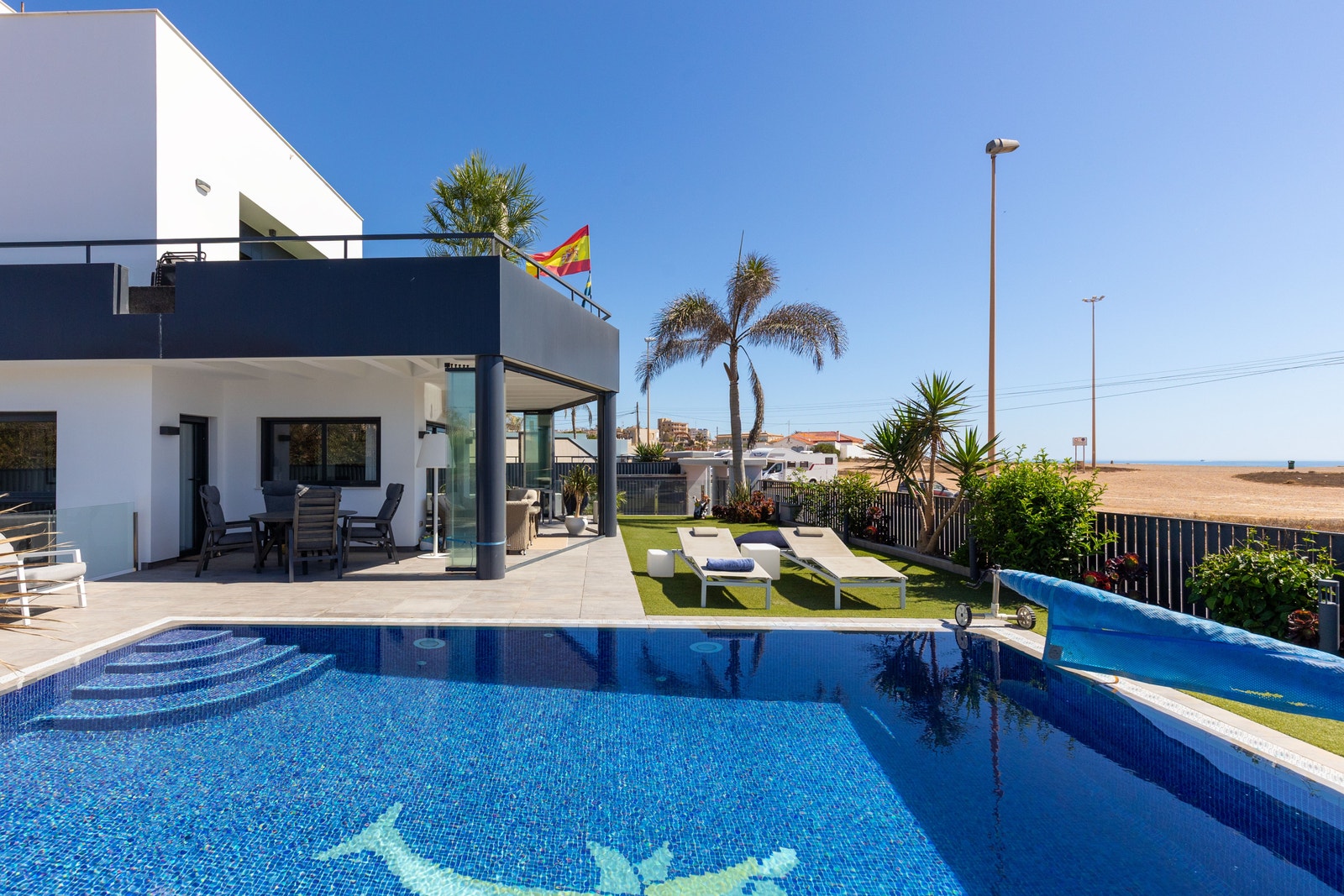 Privat saltvannsbassengs Galleribilde