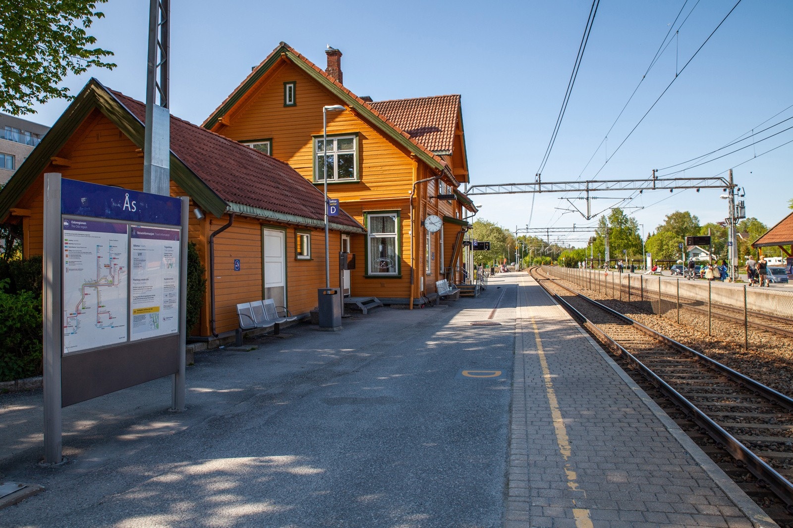 Fra Ås bruker toget kun 19 minutter inn til Oslo S Galleribilde