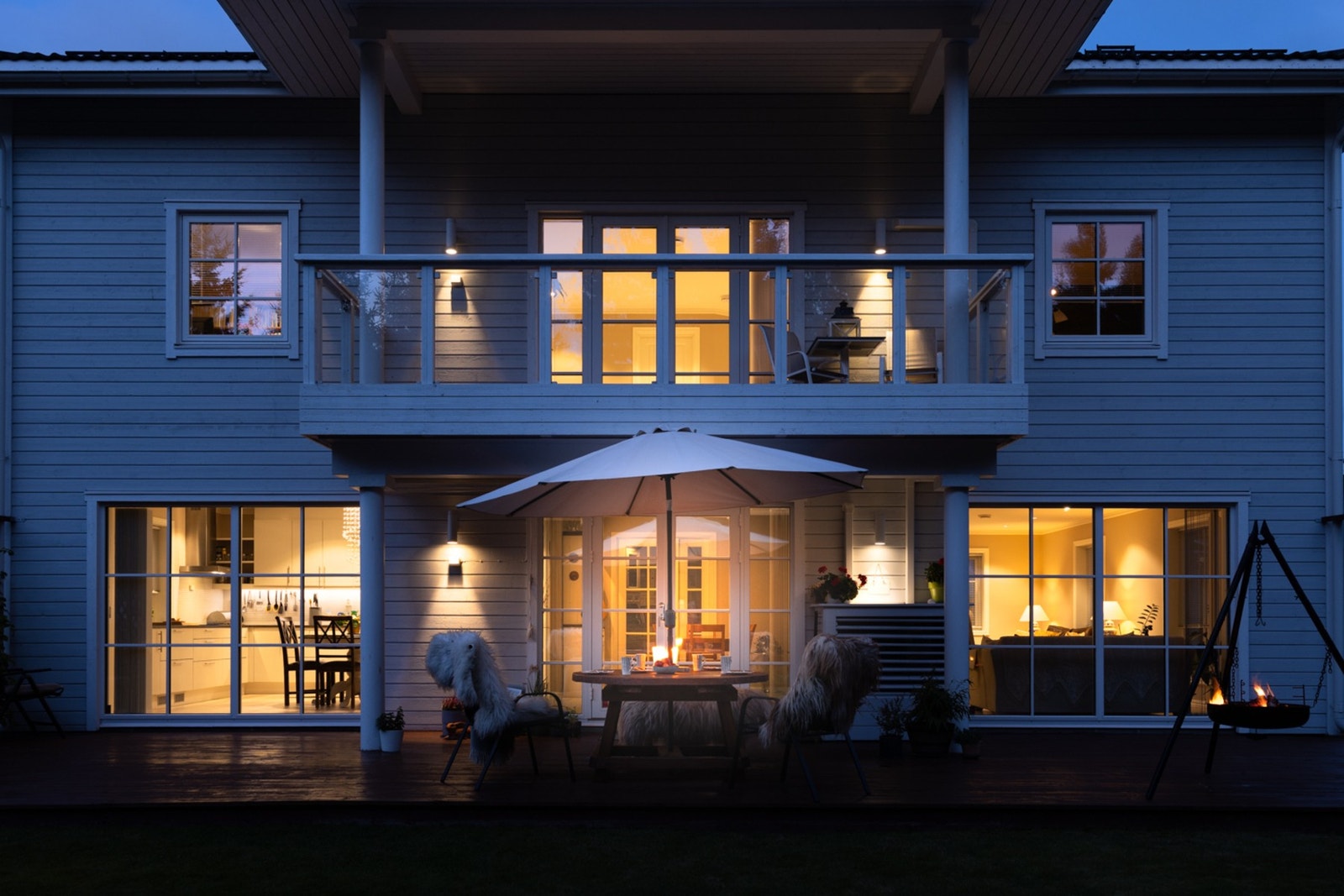 Kveldsbilde Galleribilde