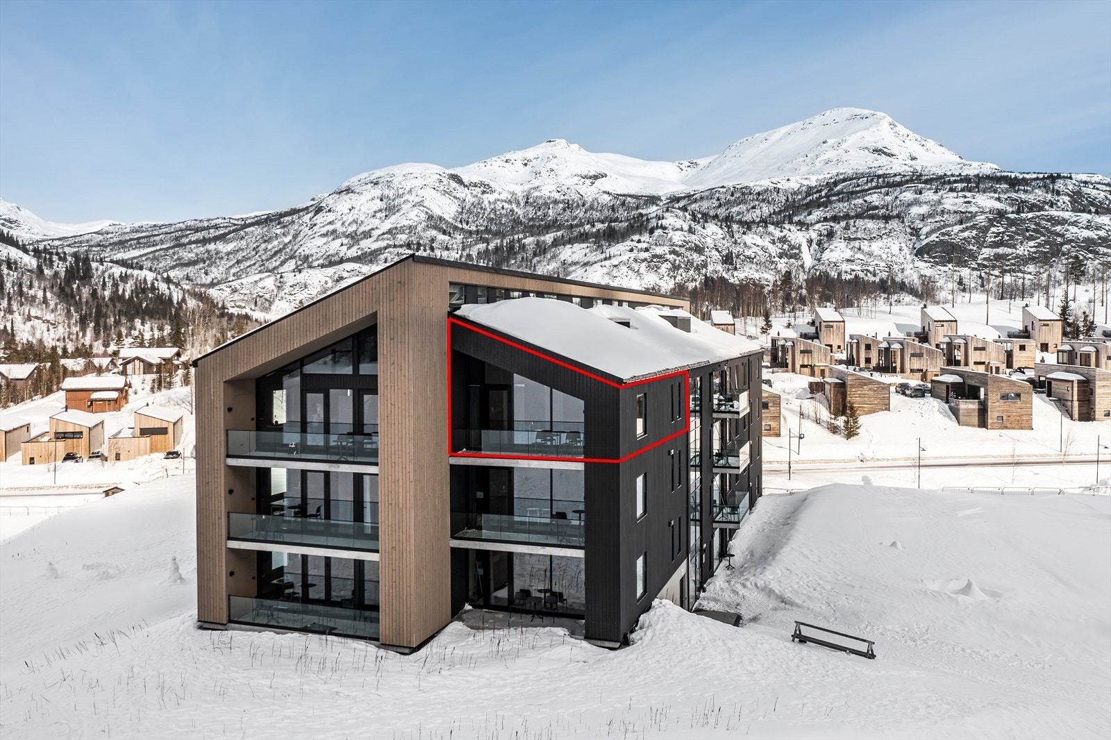 Nydelig beliggenhet på enden. Galleribilde