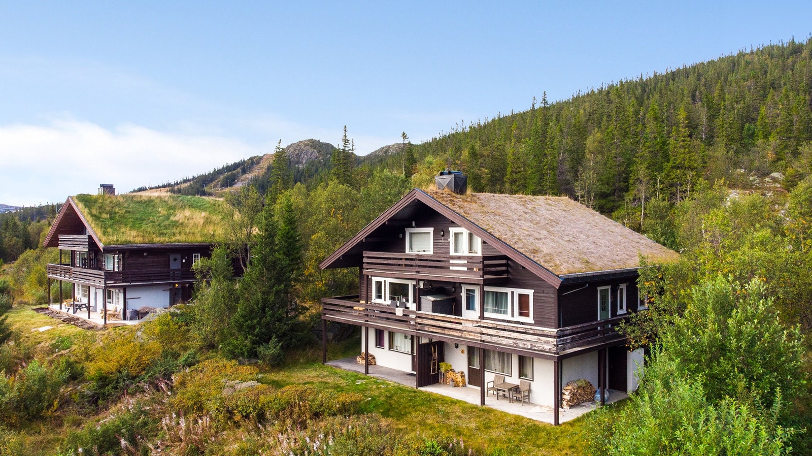 Det er kun 9 minutters gange til Gausta Fjellresort. Resorten ble totalrenovert i 2021. Området tilbyr flere restauranter, barer og velværeavdeling med svømmebasseng og badstue for utleie. . Galleribilde