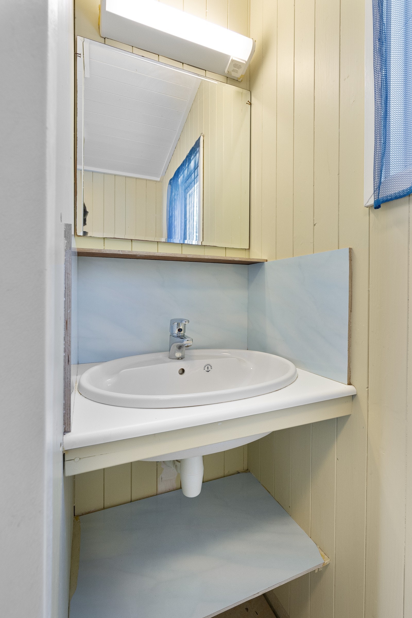 Enkelt baderom Galleribilde