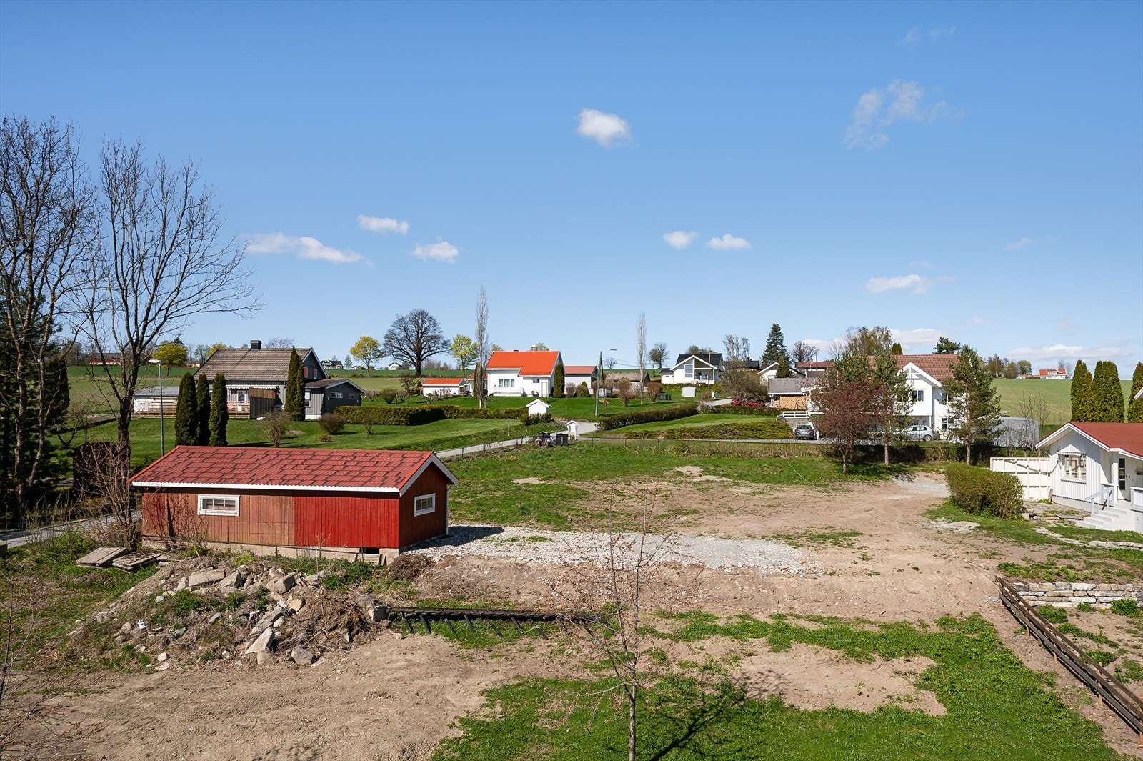 Relativt flat tomt. Galleribilde