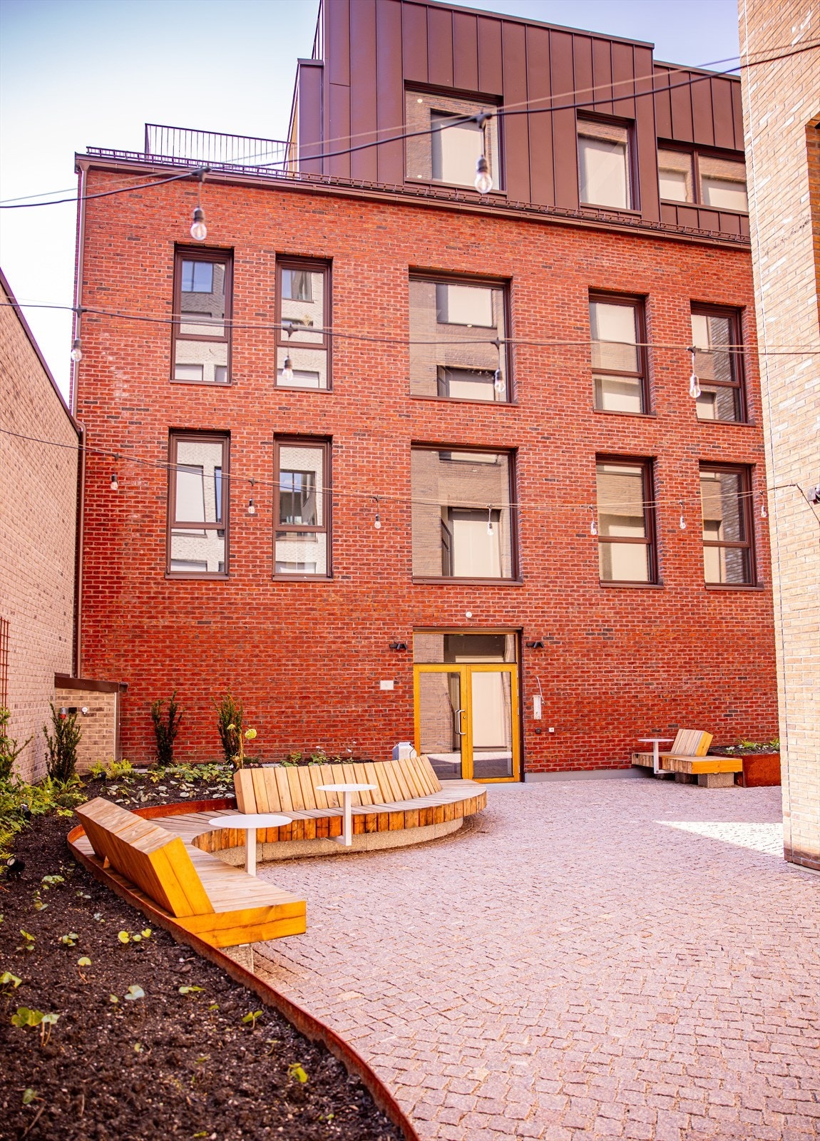 Bakgården fremstår innbydende og attraktiv Galleribilde