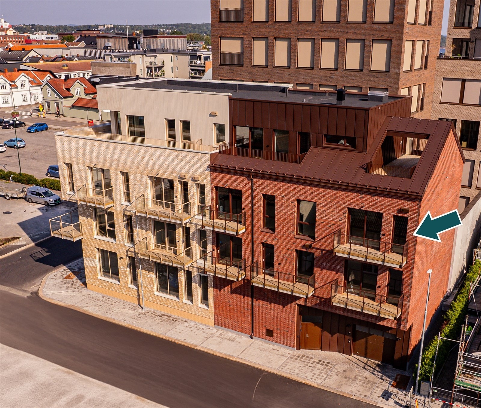 Leiligheten ligger i 3.etasje. Det er heis i bygget Galleribilde