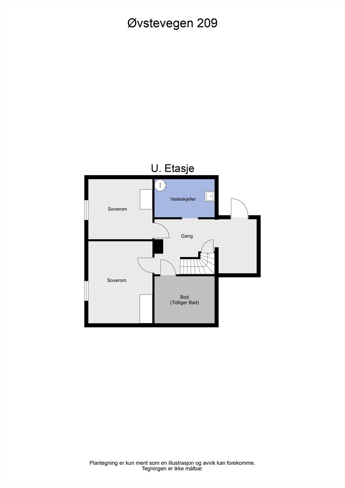 Øvstevegen 209 - 2D - U Galleribilde
