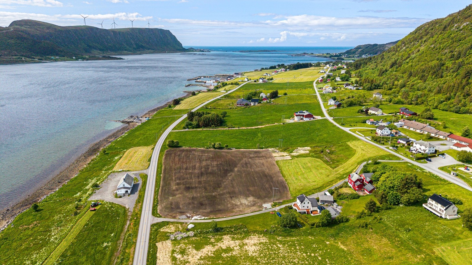 Dronebilde Galleribilde