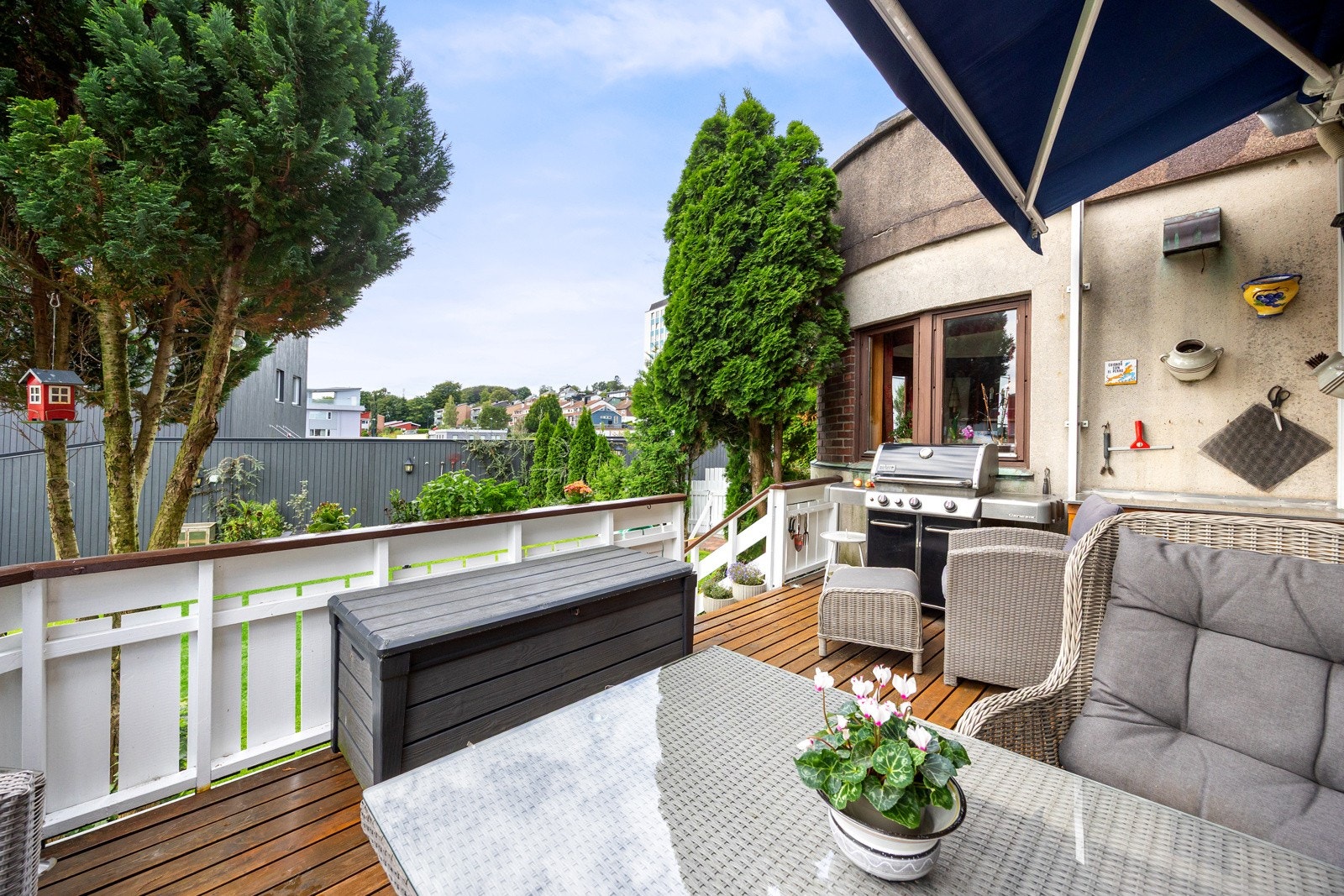 Terrasse med direkte utgang fra en av stuene. Galleribilde