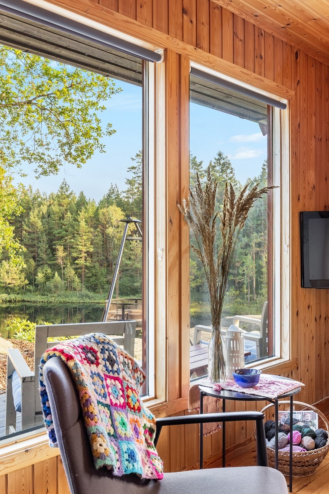 Utsikt fra stue Galleribilde