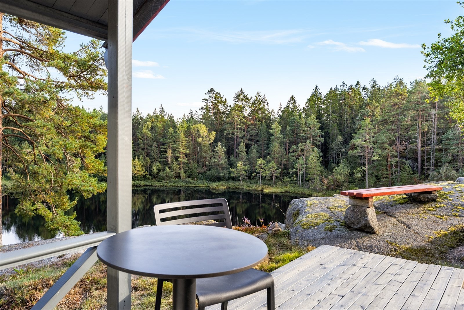 Utsikt fra annekset - perfekt for gjester Galleribilde