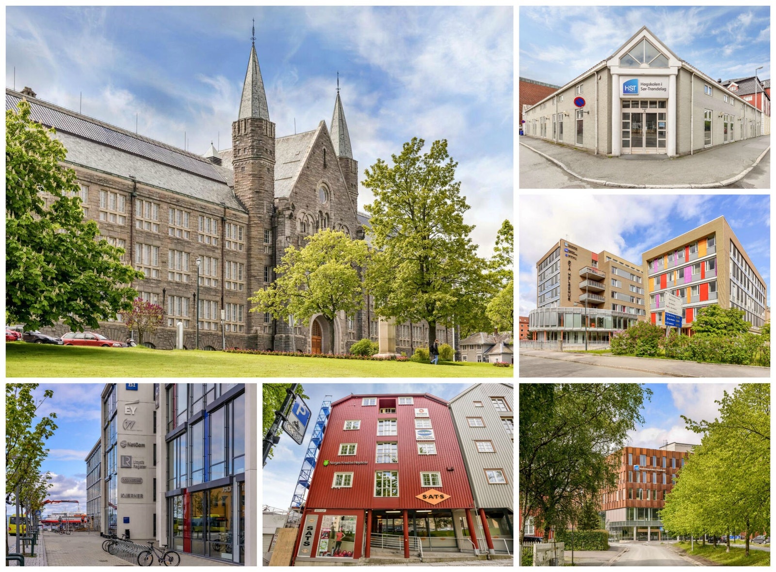 Leiligheten ligger i nærhet til NTNU Kalvskinnet, Gløshaugen, St.Olavs Hospital, Handelshøyskolen og flere populære studiesteder. Galleribilde