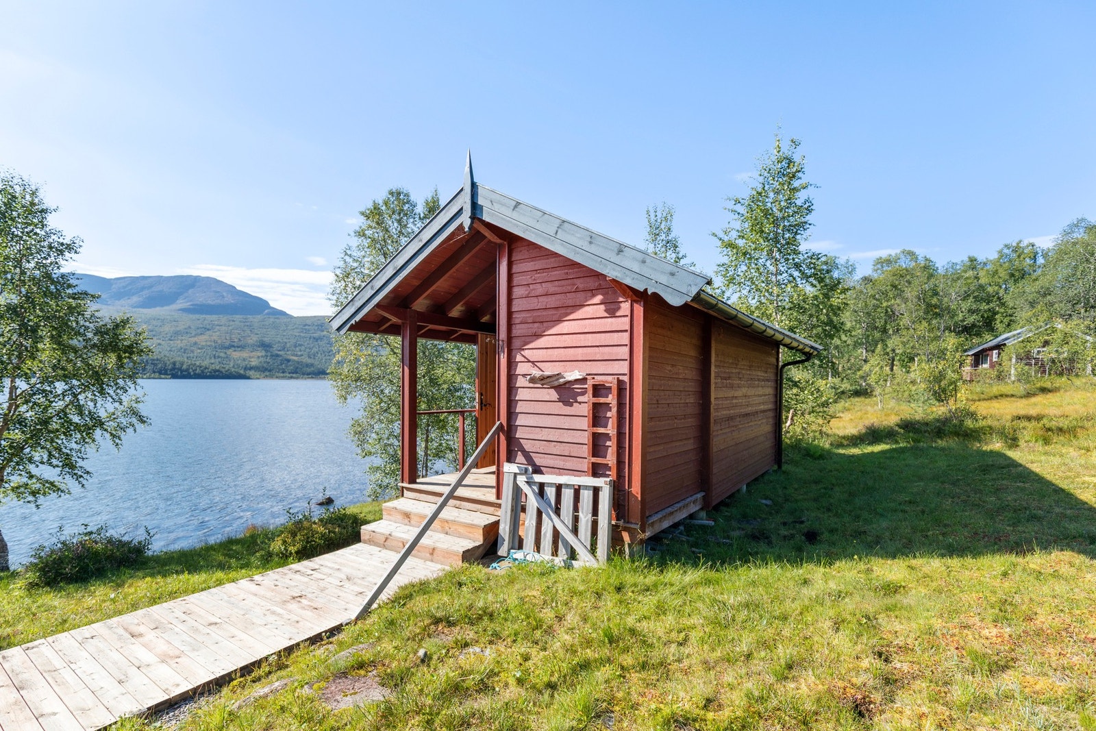 Annekset på eiendommen ble oppført i 2002. Galleribilde