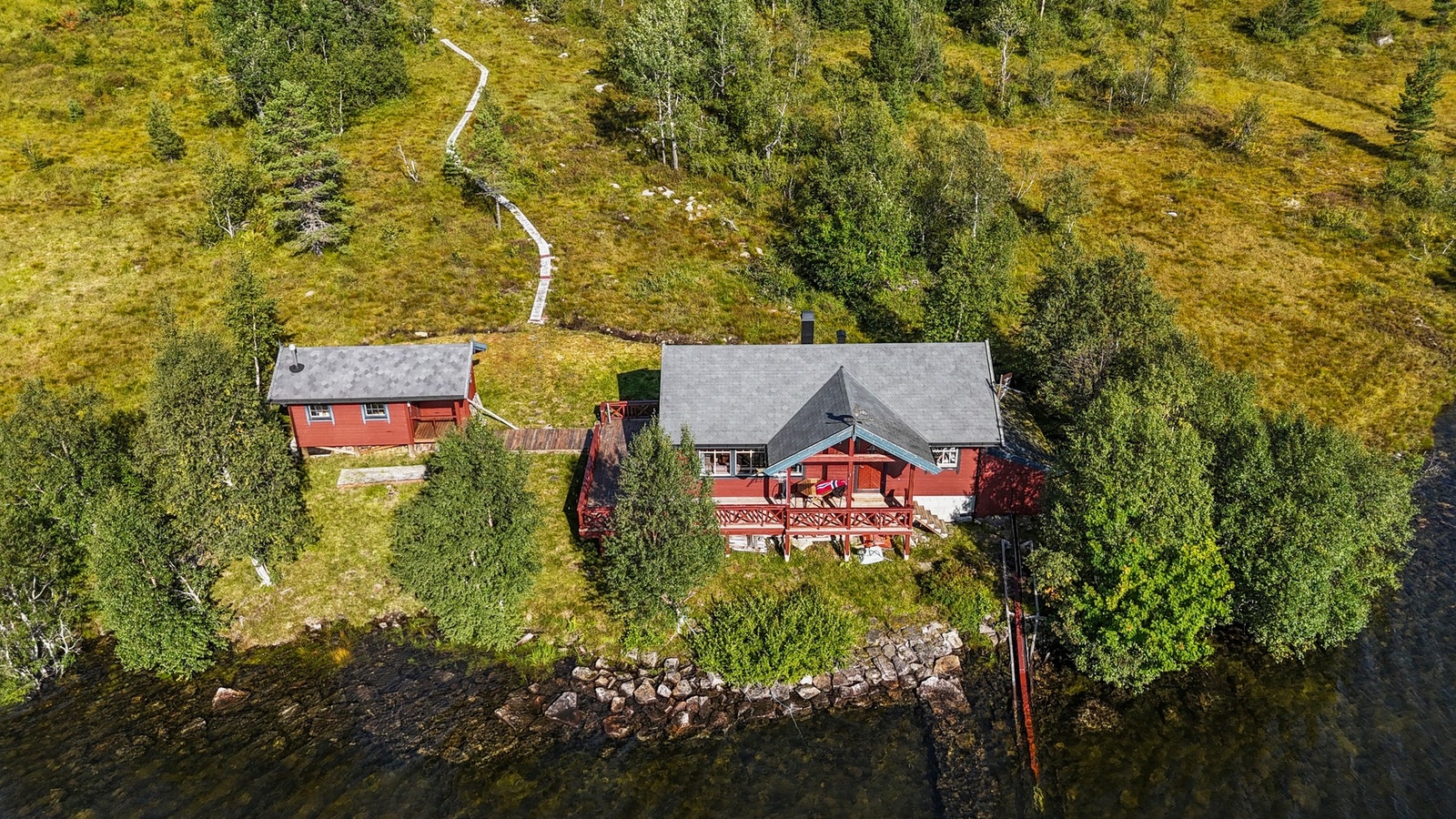 Dronefoto. Galleribilde