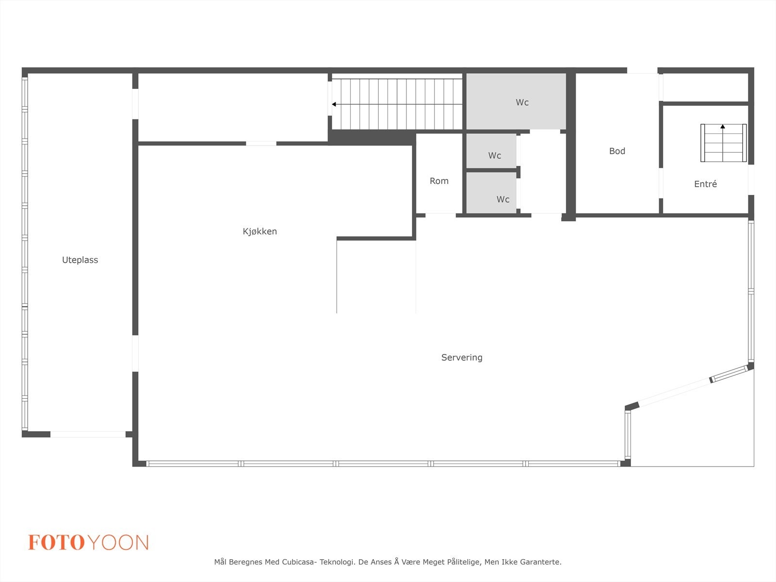 Planskisse Næringslokale Galleribilde