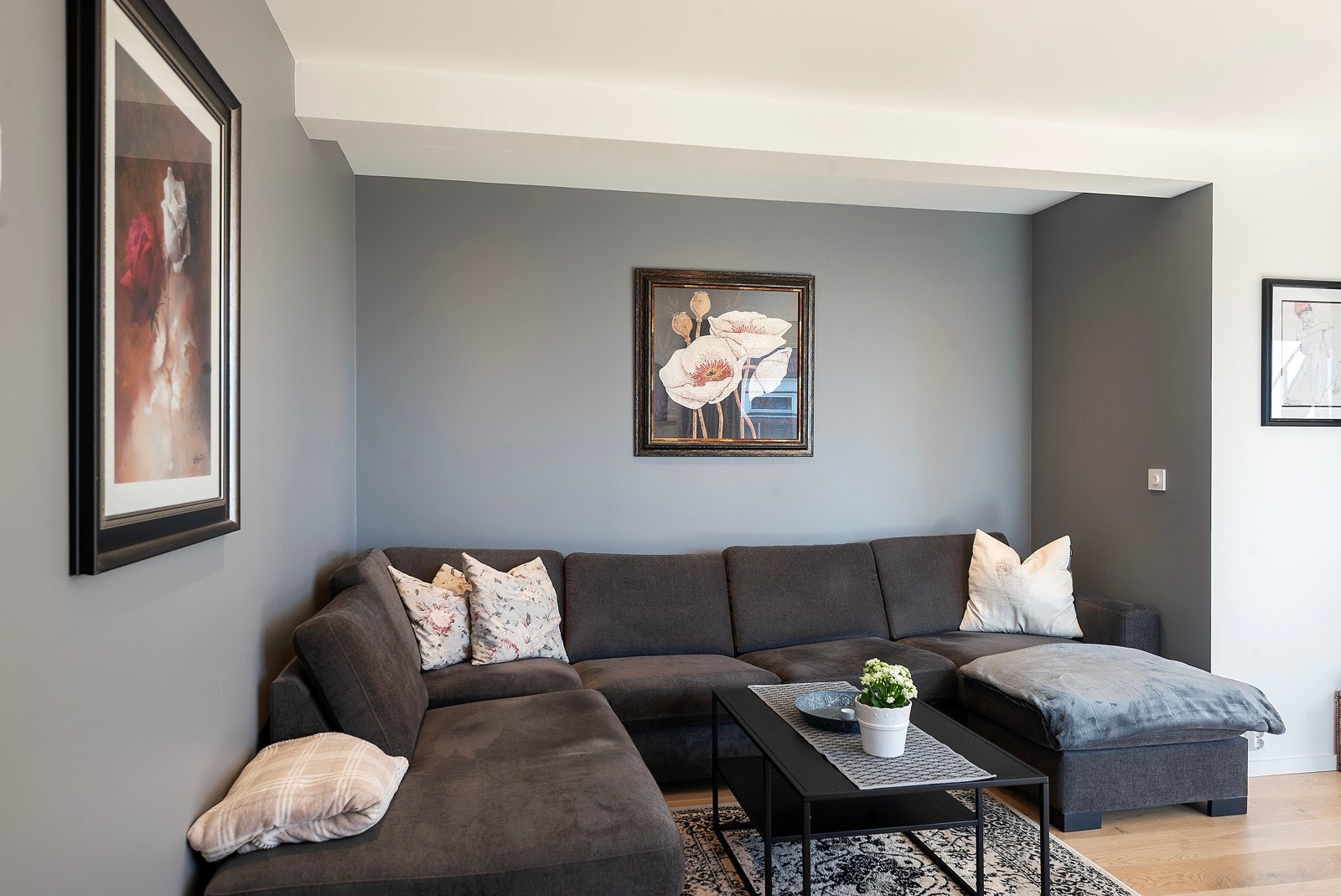 Salong/stue Galleribilde