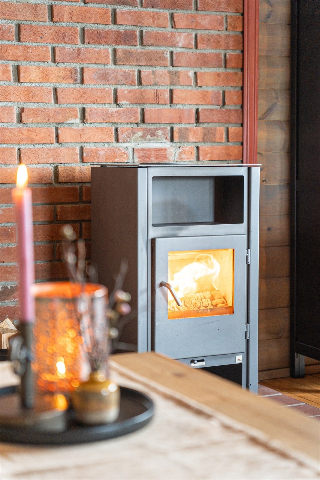 Vedovn gir varme og god atmosfære Galleribilde