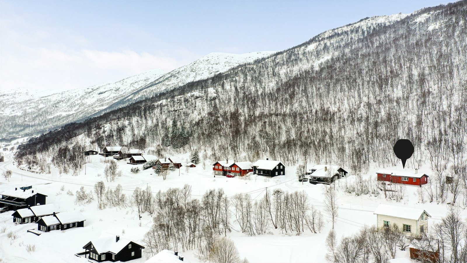Idyllisk beliggenhet i nærheten av naturen Galleribilde