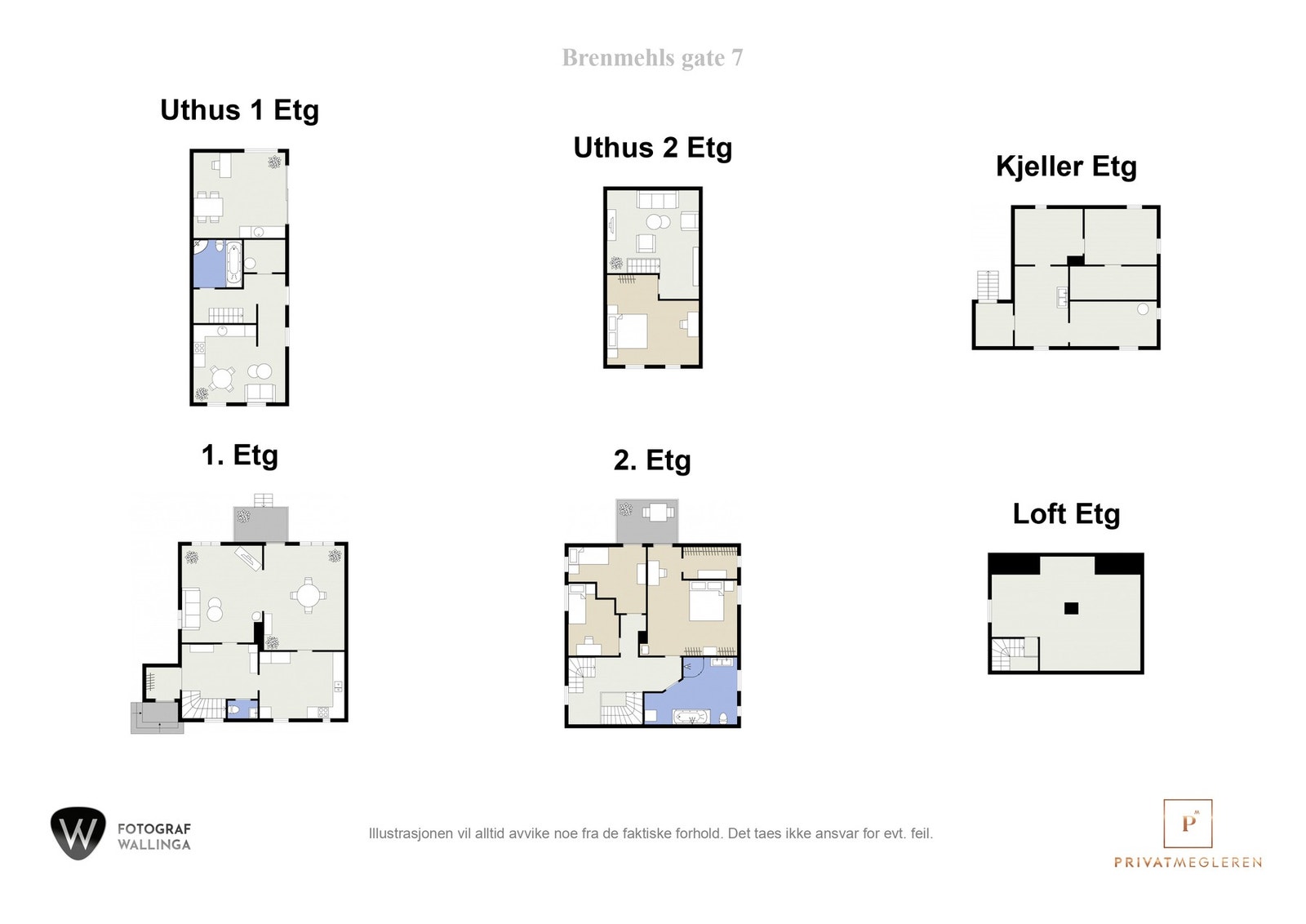 Plantegninger Galleribilde