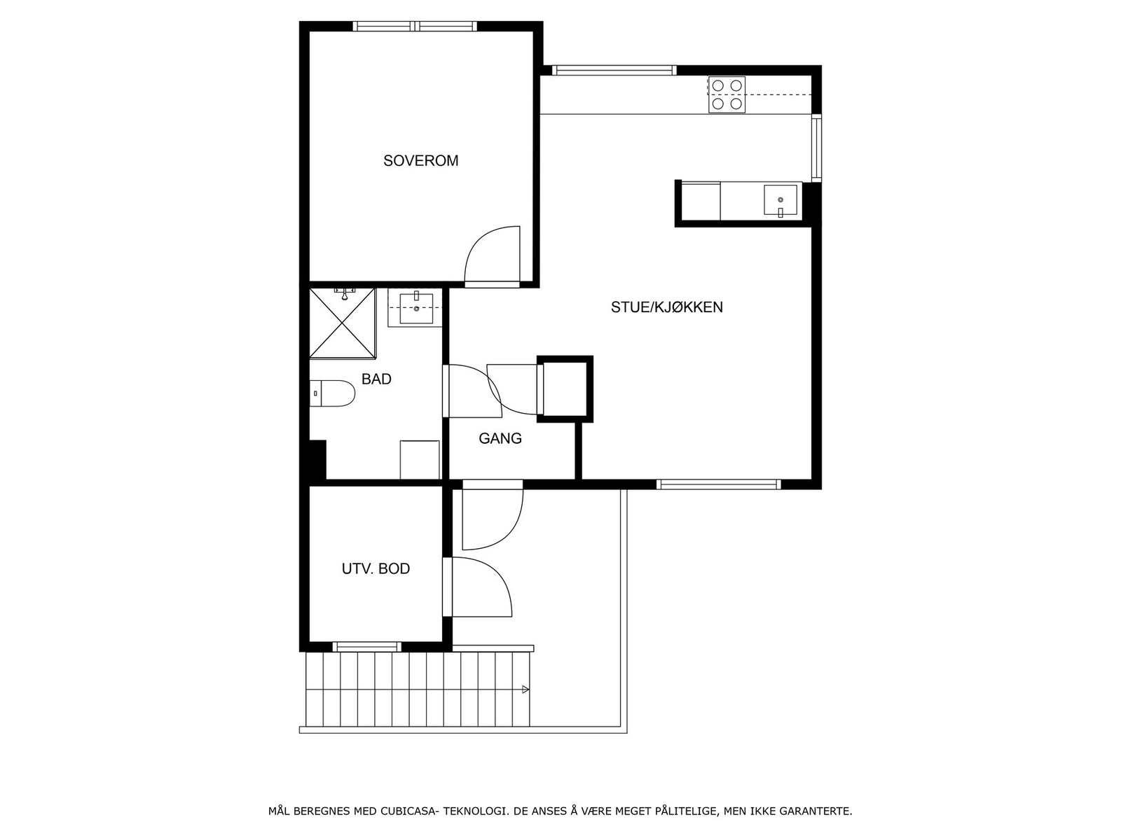 Veiledende planskisse. Galleribilde